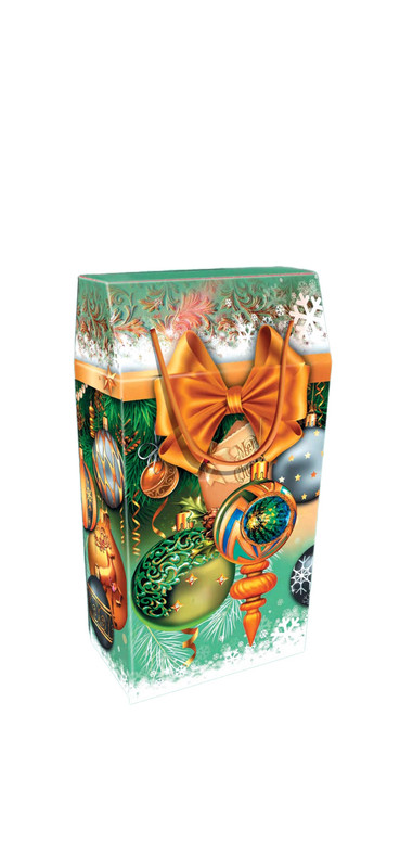 Новорічний подарунок (набір № 17, 1500 гр), картонна упаковка